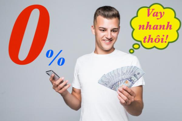 Vay tiền lãi suất 0 đồng Online nhanh bằng CMND